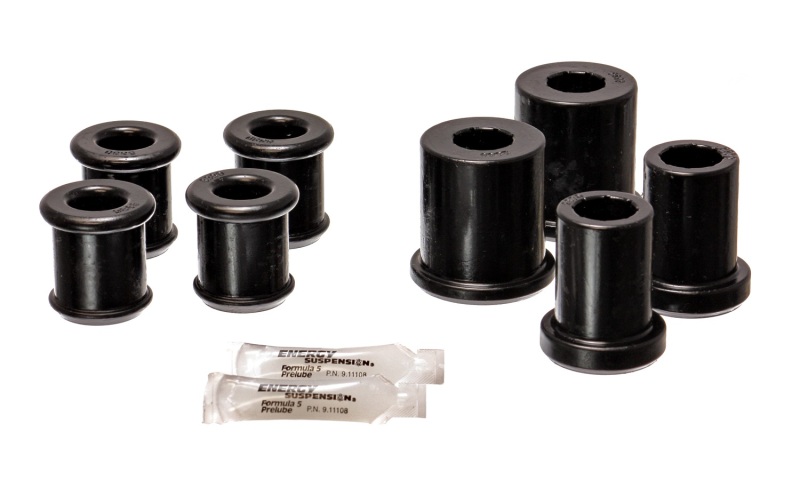 Cadillac XLR Control Arm Bushing Set - Front - Energy Suspension - Performance Polyurethane - Black - `04-`09 Cadillac XLR Control Arm Bushing Set - Front - Energy Suspension - Performance Polyurethane - Black - `04-`09